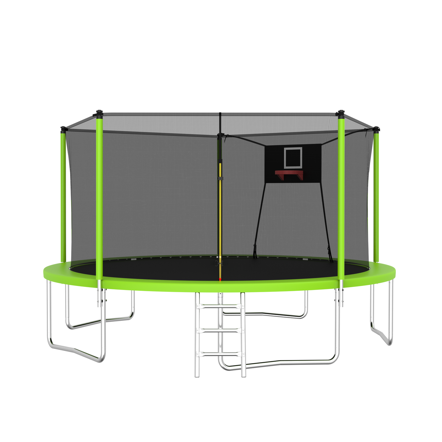 14FT Outdoor Trampoline with Safety Net – Fun Recreational Trampoline for Kids & Adults
