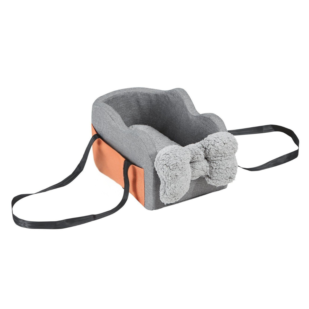 Center Console Dog Car Seat – Pet Booster for Small Dogs (Up to 8 lbs)