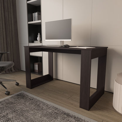 Aurora Wengue Writing Computer Desk – Modern Design with Spacious Work Surface for Home or Office